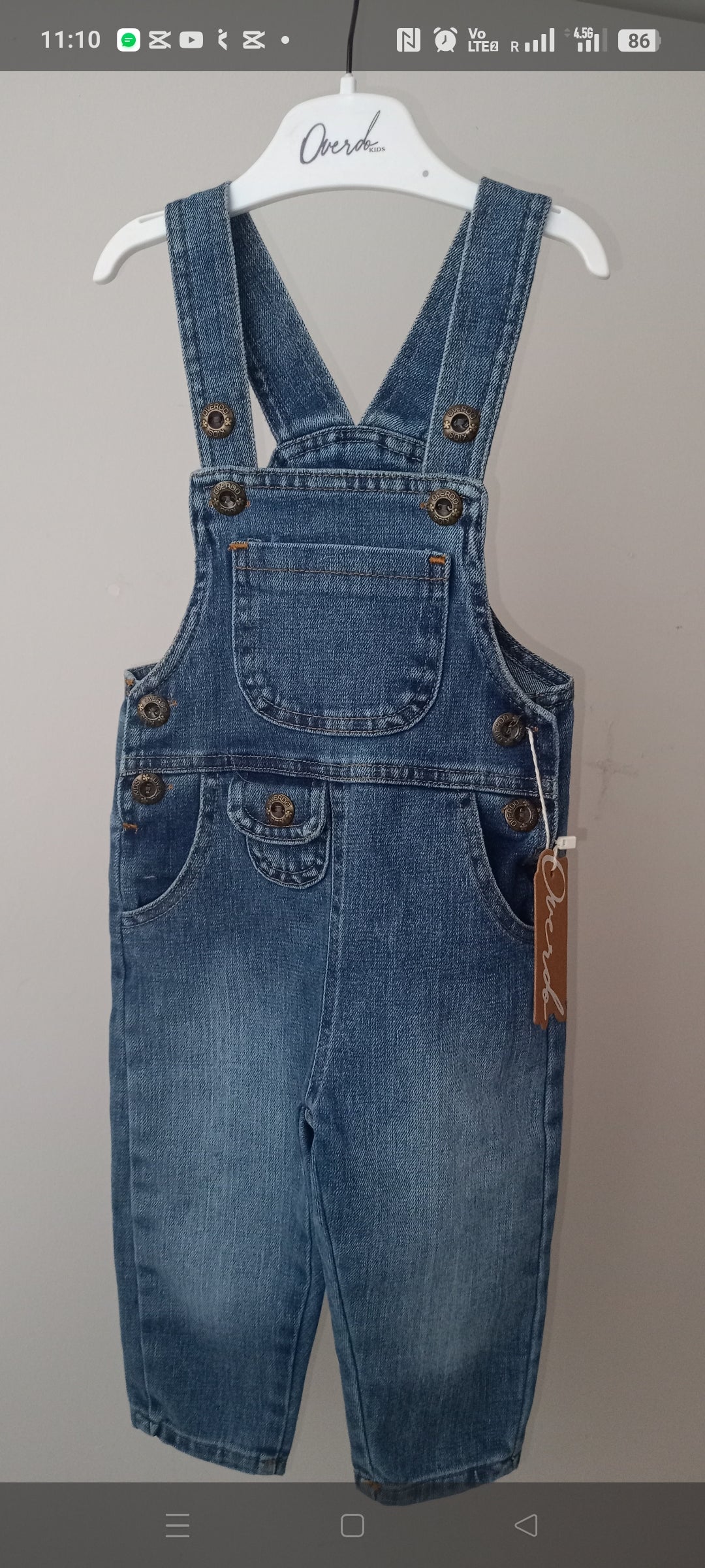 ERKEK ÇOCUK 1-4 YAŞ KOT SALOPET