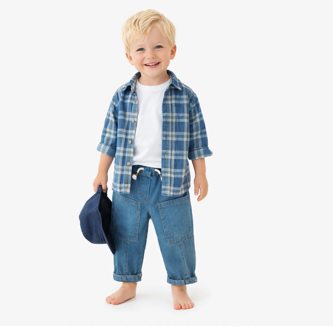 ERKEK ÇOCUK KOT PANTOLON 1-4 YAŞ