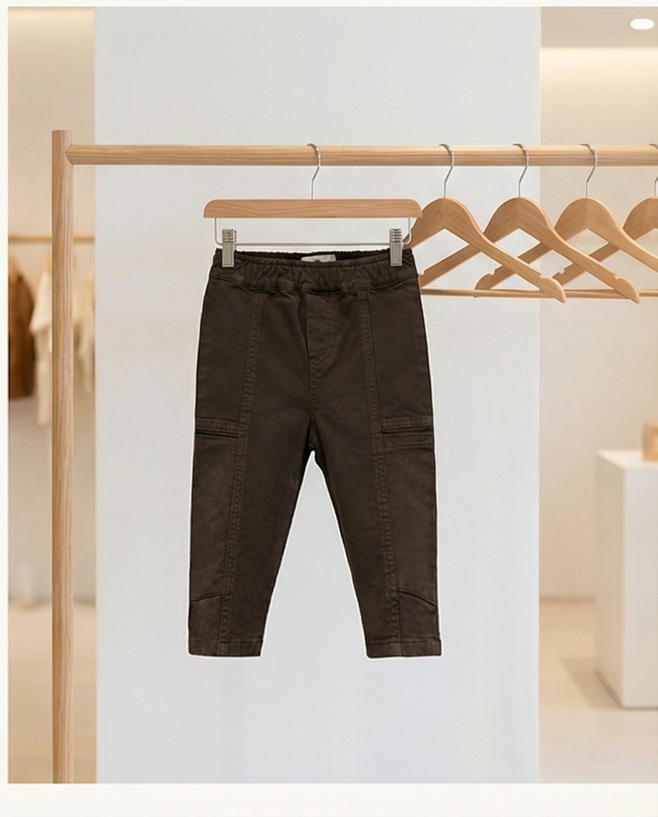 ERKEK ÇOCUK 1-4 YAŞ RENKLİ HAM PANTOLON